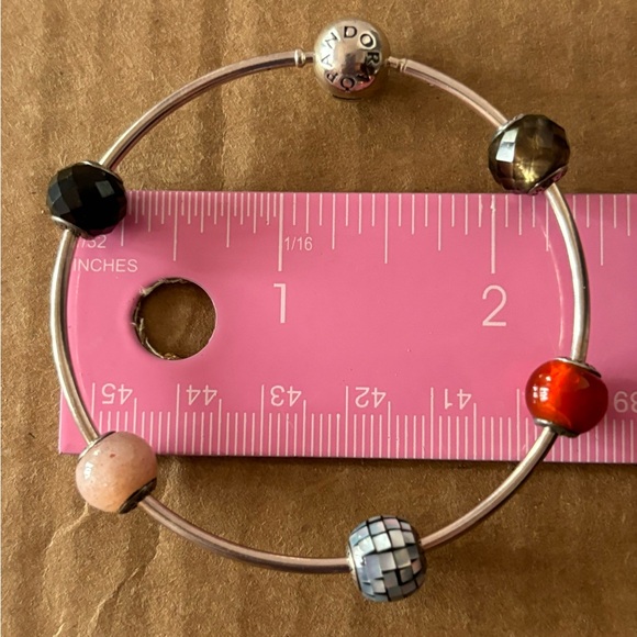 Pandora Essence Bracelet With Charms - Picture 4 of 5